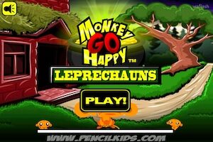 Monkey Go Happy Leprechauns