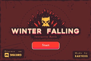 Winter Falling Interactive Battle