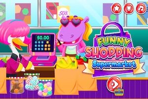 Happy Animals Supermarket Game