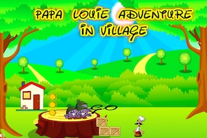 Papa Louie Adventure in Village